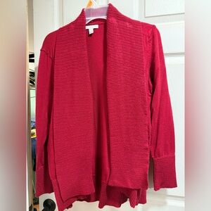 DC Women's Vibrant Red Cardigan